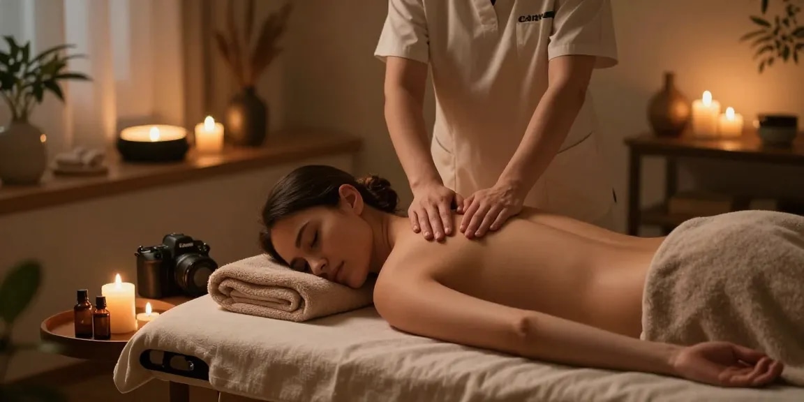 부천출장안마 service with soothing massage in a serene home spa setting.