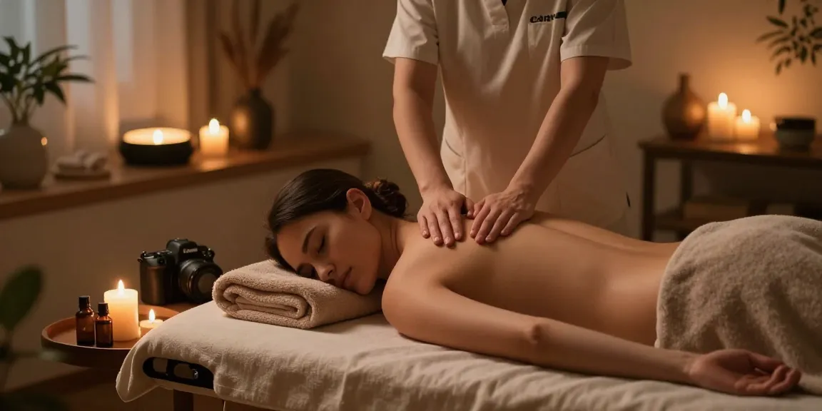 부천출장안마 service with soothing massage in a serene home spa setting.