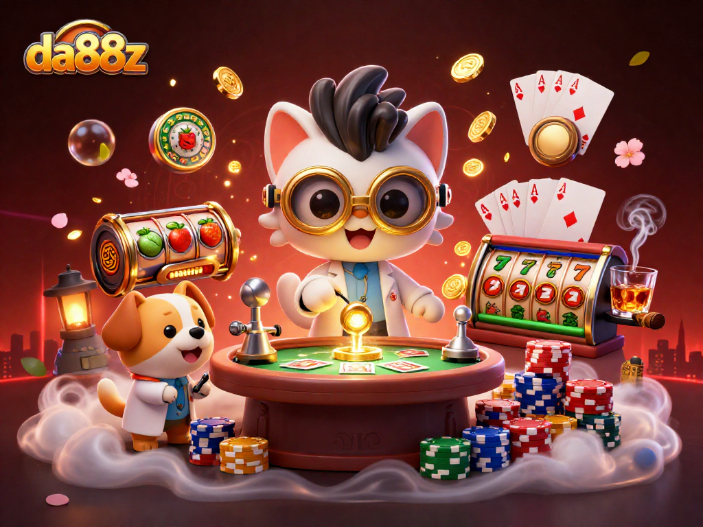 Spin the reels at da88z and enjoy vibrant jackpot experiences with animated casino scenes.