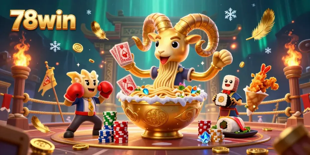 Engage with thrilling betting adventures in 78win's vibrant online casino atmosphere.