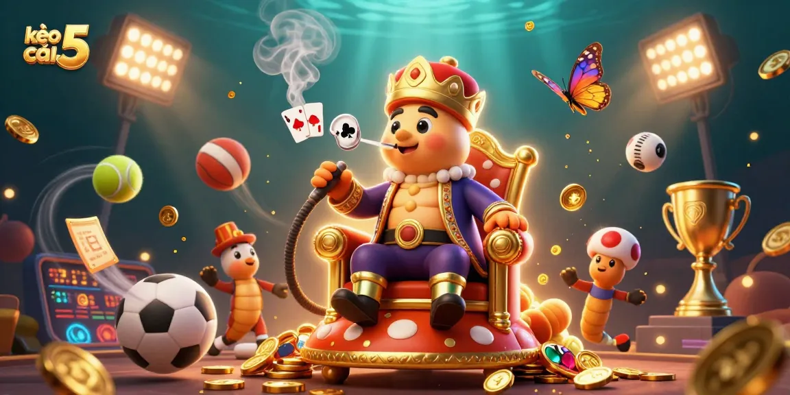 Engage with kèo nhà cái 5 while enjoying an energetic 3D casino scene filled with action-packed sports elements.