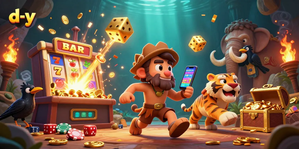 d-y brings excitement and engagement to the prehistoric casino scene with vibrant characters and dynamic game elements.
