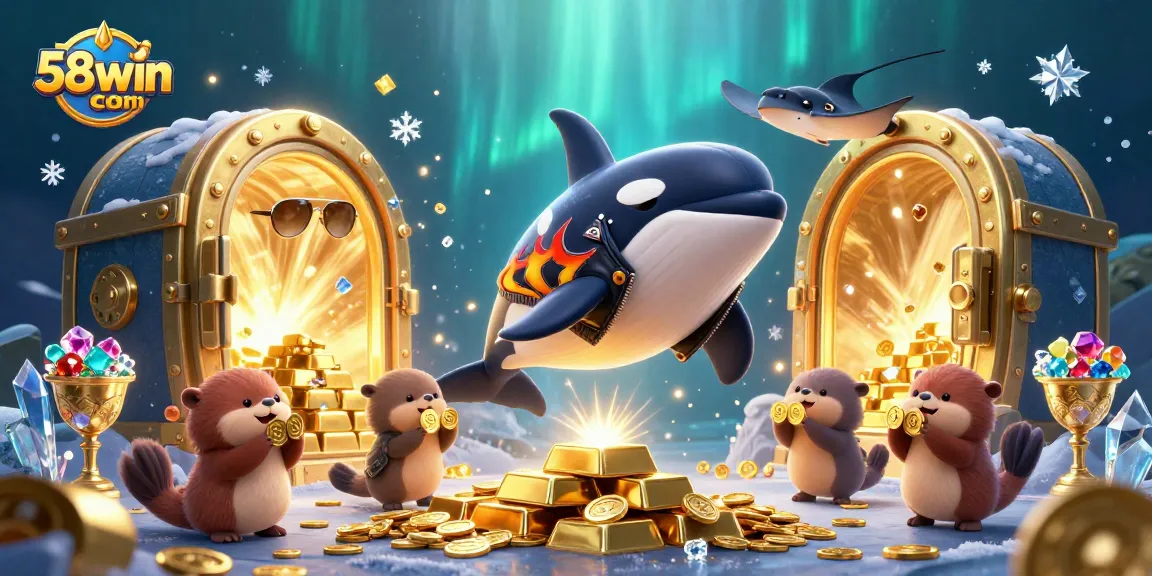 Experience thrilling bets at 58win com with entertaining sea creatures amidst sparkling riches.