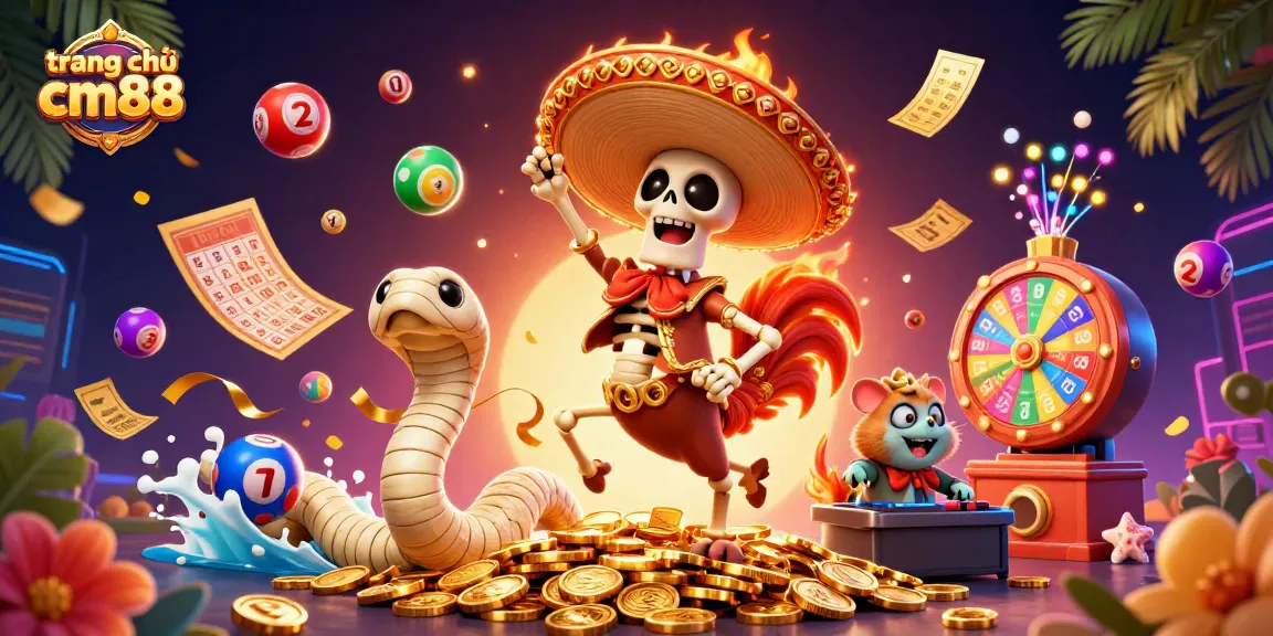 Engage in winning strategies at trang chủ cm88 with an exciting 3D casino illustration depicting vibrant game elements.