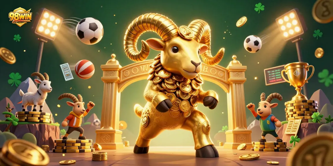 Experience exciting games at 98WIN with vibrant 3D visuals showcasing thrilling casino action.
