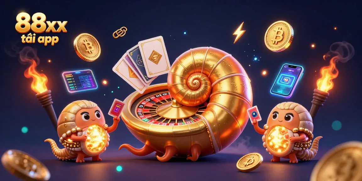 Experience the thrill of winning with 88xx tải app featuring a dynamic casino scene.